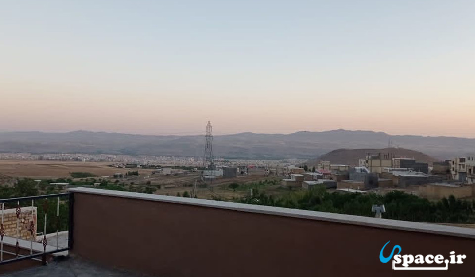 چشم انداز اقامتگاه هوپا - زنجان - روستای پایین کوه